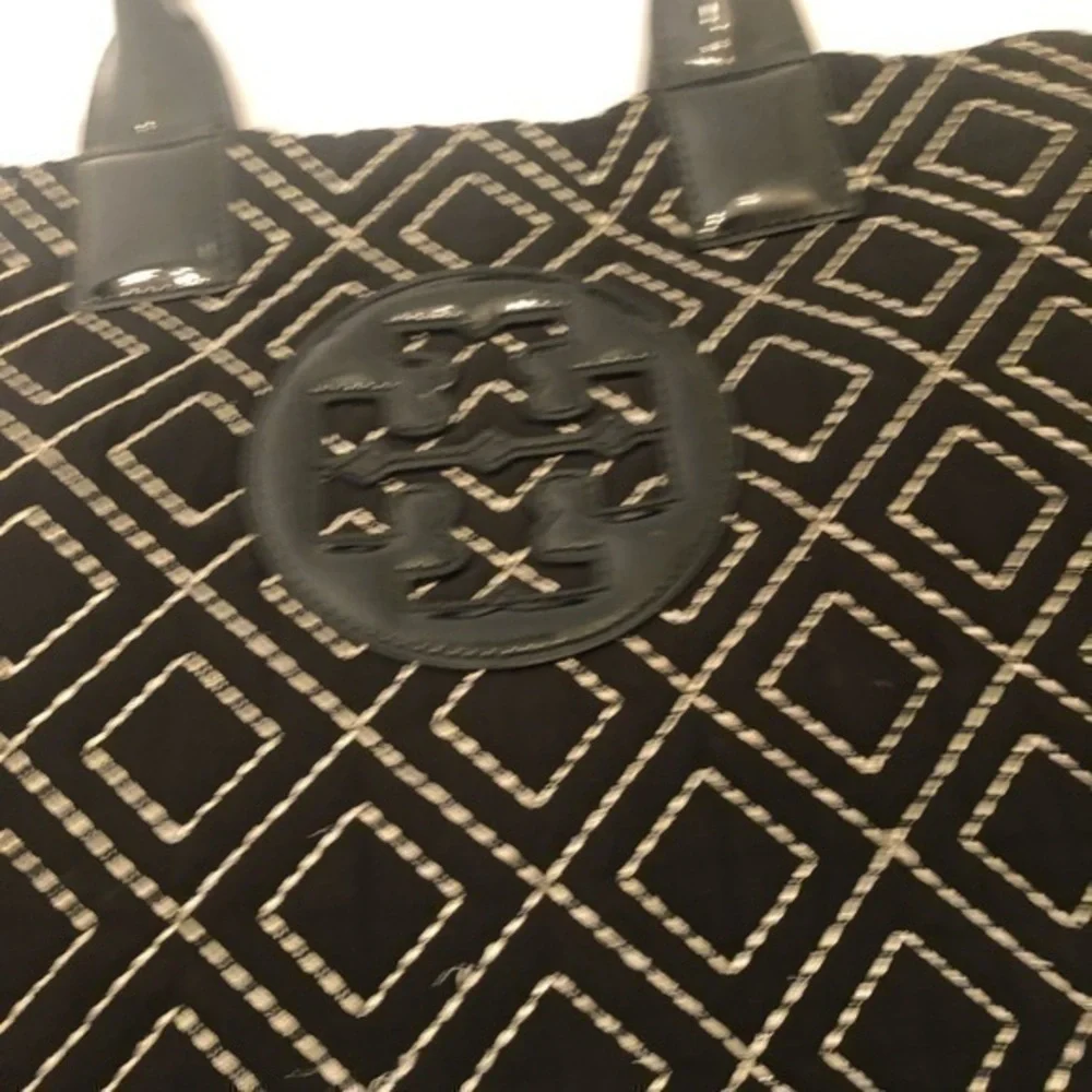 Tory Burch quilted tote bag nylon